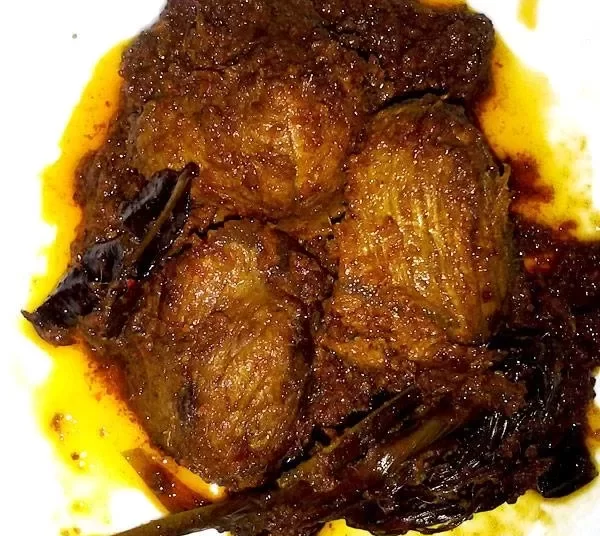 Rendang Daging Sapi Masakan Padang