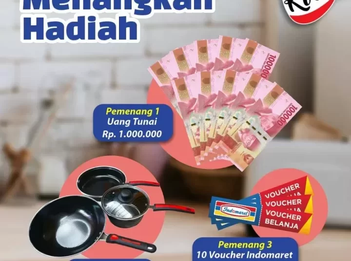 Hadiah Uang Tunai dan Lain-Lain Lomba Kreasi Resep Ayam Goreng Kpop