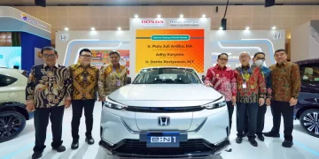 Honda e:N1 Tampil Perdana di GIIAS 2024 Surabaya