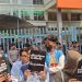 Perhimpunan Mahasiswa Hukum Indonesia Gelar Aksi Demo di Depan Binus School Simprug: Tolak Kasus Bullying di Sekolah