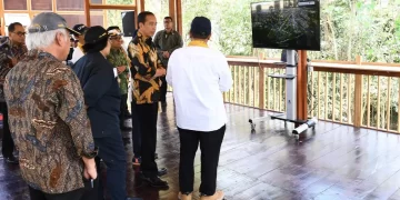 Presiden Jokowi Canangkan Kawasan Wanagama Nusantara di IKN