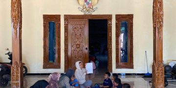 Mahasiswa KKN 137 IAIN Kudus Gelar Kelas Literasi