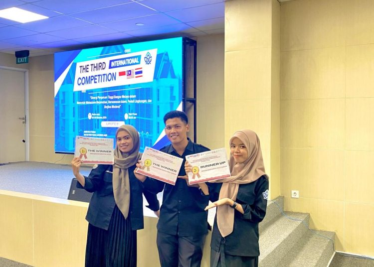 Mahasiswa Prodi HPI UIN Jambi Sabet The Winner Pada Ajang lomba Karya Tulis Ilmiah Tingkat Internasional