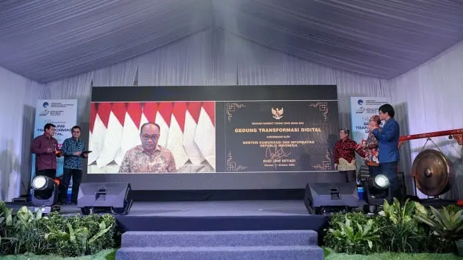 Menkominfo Resmikan Gedung Transformasi Digital GTD