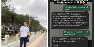 Aksi Kocak Anggit Wp Bertanya ke Meta AI Soal Selebriti Kroya, Jawaban Bikin Ngakak