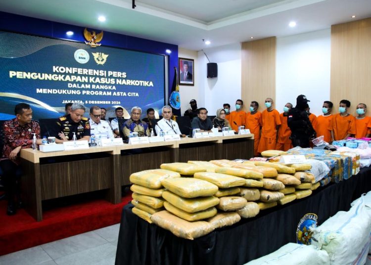 Jelang Akhir Tahun 2024, BNN RI Ungkap 15 Kasus Peredaran Gelap Narkotika