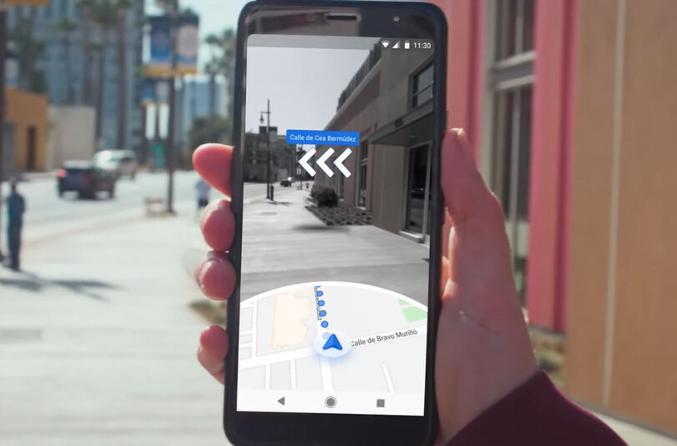 google maps AI