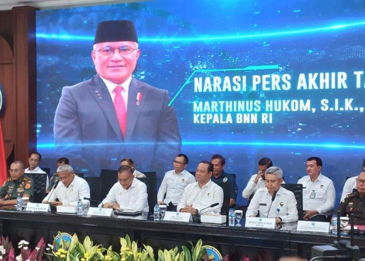 BNN Musnahkan Barang Bukti Narkoba Hasil Sitaan Seberat Ratusan Kilogram