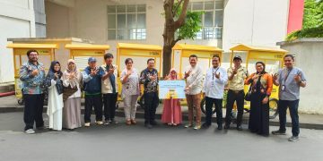 Salurkan Gerobak Usaha untuk UMKM dari Hasil CWLD, Wakaf Warrior Perkuat Ekosistem Wakaf
