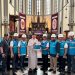 Kunjungan ke Gereja Katedral Santa Maria d Direktur Distribusi PLN, Adi Priyanto dan General Manager PLN UID Jakarta Raya, Lasiran beserta manajemen PLN UID Jakarta Raya disambut hangat oleh Romo Yohanes Deodatus SJ.