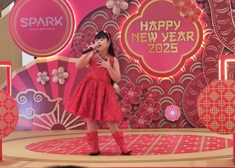 Nabylla Dharmawan Tampil Memukau di Talent Show, Senayan Park