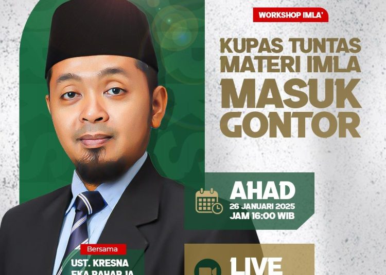 Satu Hari Bisa Imla Bersama Workshop Imla Bimbel Primago
