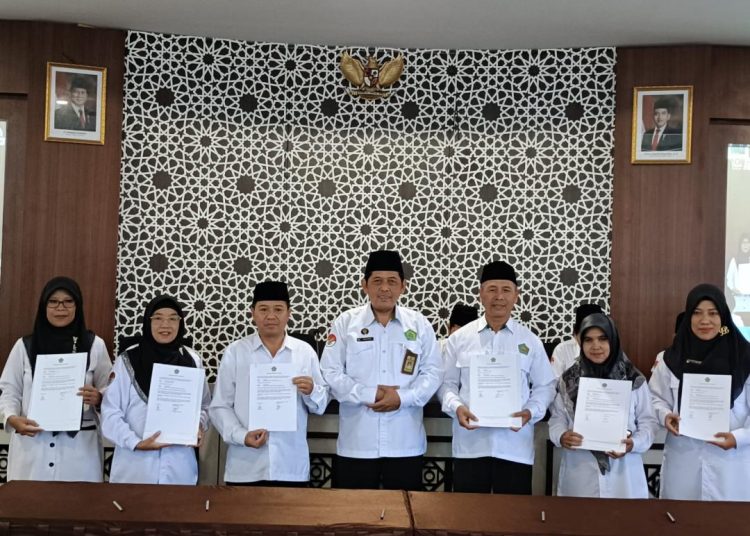 Komitmen Kepala MAN 2 Bantul: Tanda Tangani Perkin 2025