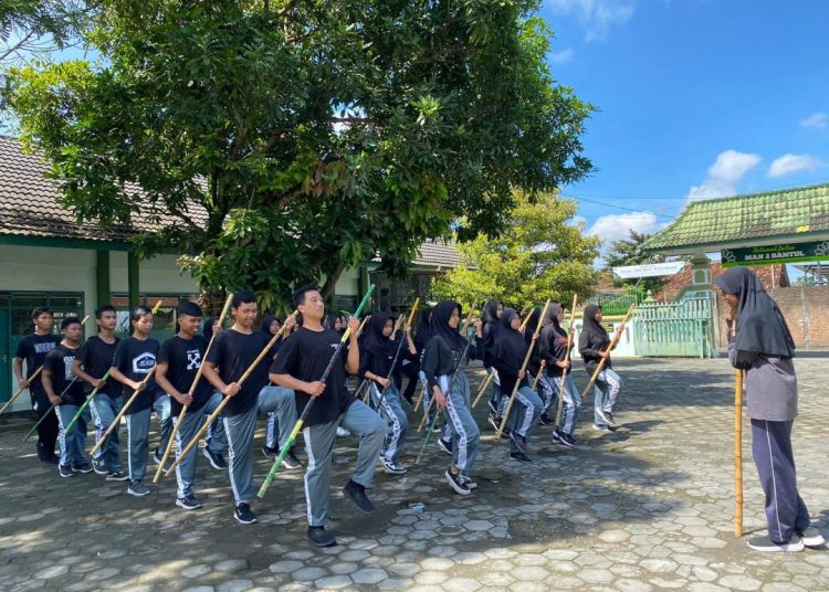 MAN 2 Bantul Gelar Seleksi dan Pembekalan Calon Penegak Bantara dengan Semangat Tinggi