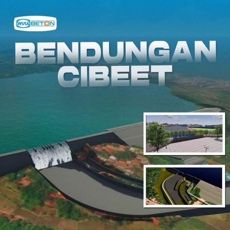 WIKA Beton mendukung proyek Bendungan Cibeet