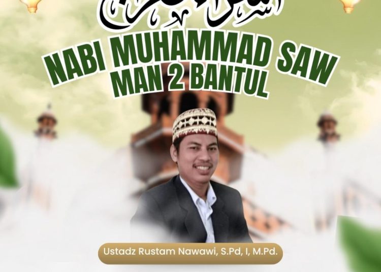 Tingkatkan Spiritual Siswa MAN 2 Bantul Gelar Pengajian Isra’ Mi’raj