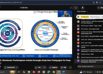 Guru MAN 2 Bantul Ikuti Webinar BDK Semarang