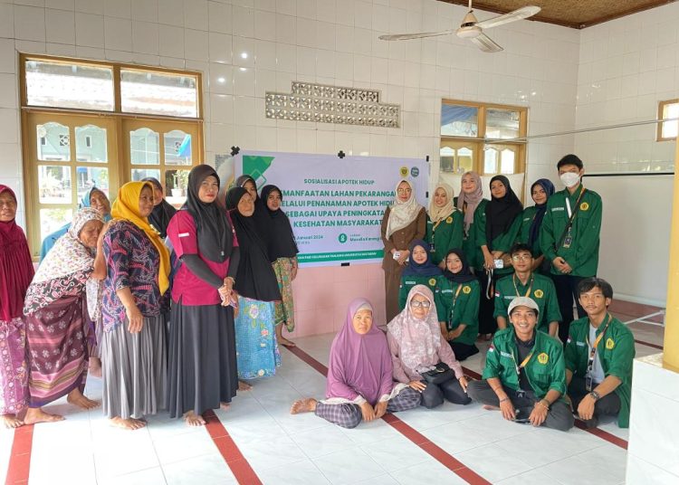 Kolaborasi KKN-PMD UNRAM dengan PUSKESMAS LABUHAN HAJI : Sosialisasi Pemanfaatan Lahan Pekarangan Melalui Penanaman Apotek Hidup Sebagai Upaya Peningkatan Kesehatan Masyarakat.