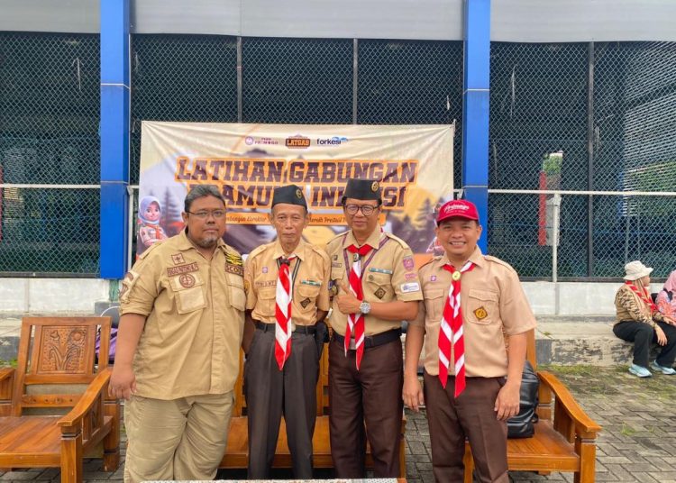 Walikota Kota Depok Dr KH Mohammad Idris Apresisi Kegiatan Latihan Gabungan Kepramukaan bagi Individu Berkebutuhan Khusus (IBK) yang di gagas oleh PKBM Primago