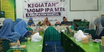 MTsN 6 Bantul Tuan Rumah MGMP IPA MTs Kabupaten Bantul