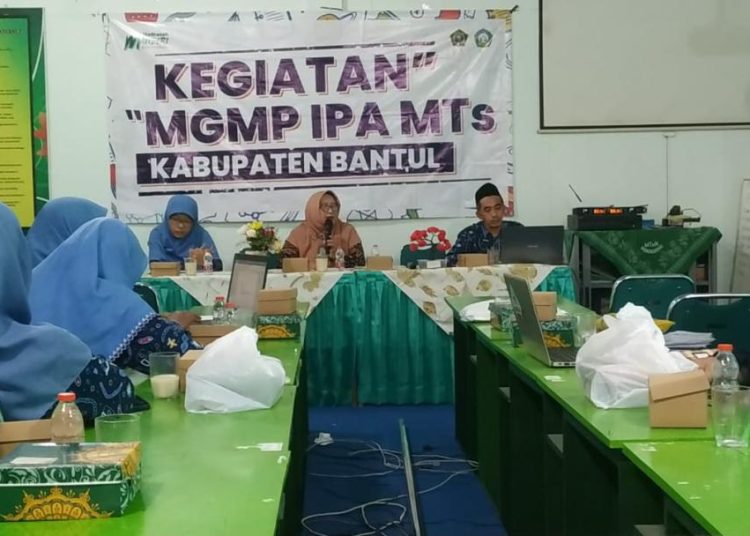 MTsN 6 Bantul Tuan Rumah MGMP IPA MTs Kabupaten Bantul