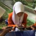 Sembari Menunggu Lomba Dimulai, Tim Mading MTs Negeri 6 Bantul Isi Waktu dengan Belajar