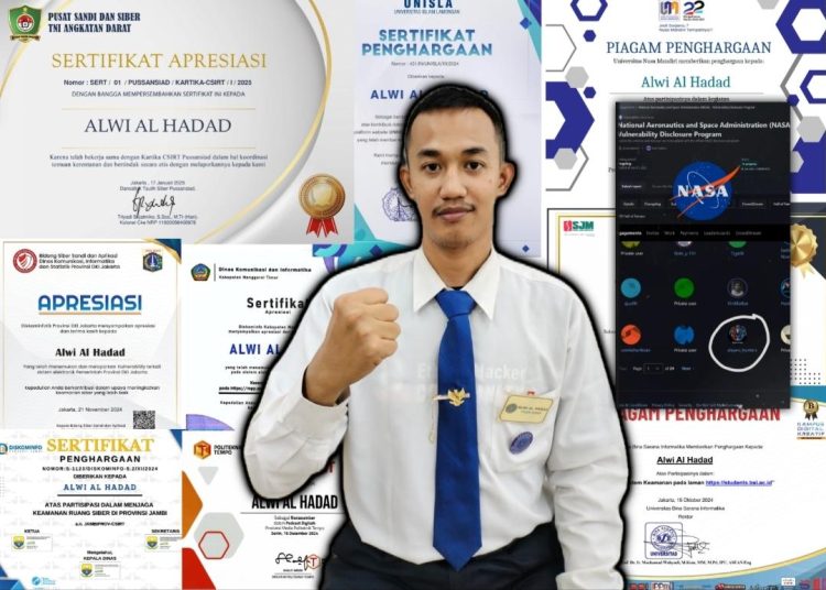 Alwi Al Hadad, Mahasiswa Universitas Nusa Mandiri, Sukses Temukan Kerentanan di NASA dan Masuk Hall of Fame