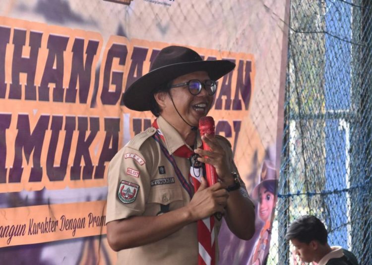 Kwarcab Kota Depok Apresiasi dan Sebut Gugus Depan Gerakan Pramuka PKBM Primago Depok Sebagai Pioner LATGAB Kepramukaan Bagi Anak Berkebutuhan Khusus Di Kota Depok