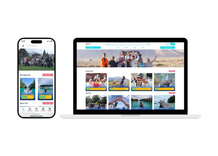 Peluncuran Website Pemesanan Tiket Wisata Pesonatrip, yang Dikembangkan Oleh Mahasiswa Universitas Bina Sarana Informatika