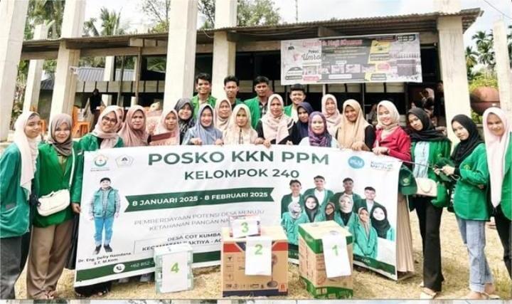 Lomba Masak Antar Dusun KKN Kelompok 240 di Gampong Cot Kumbang