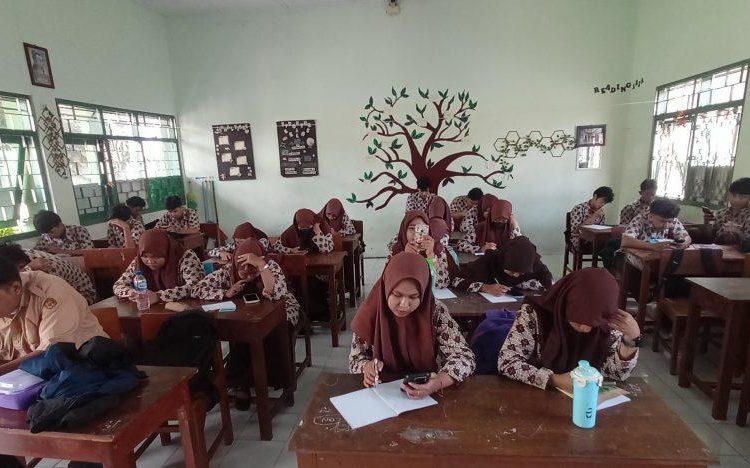 Gelar TO UBTK Ke-2 Untuk Persiapan Siswa MAN 2 Bantul