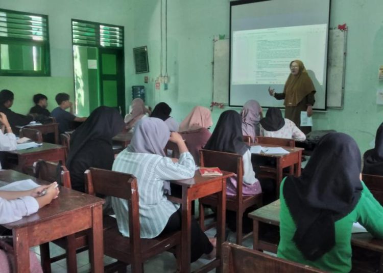 Jelang Tryout ASPD Dikpora Bantul II, Siswa MTsN 6 Bantul Semangat Ikuti Materi Tambahan