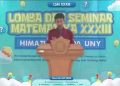 Siswa MAN 2 Bantul Ikuti Lomba Seminar dan Matematika XXXIII UNY