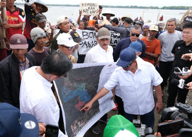 menteri nusron wahid, nusron wahid, mentri atrbpn, kementerian atr/bpn, atr/bpn, pagar laut, pagar laut bekasi, manipulasi data lahan,