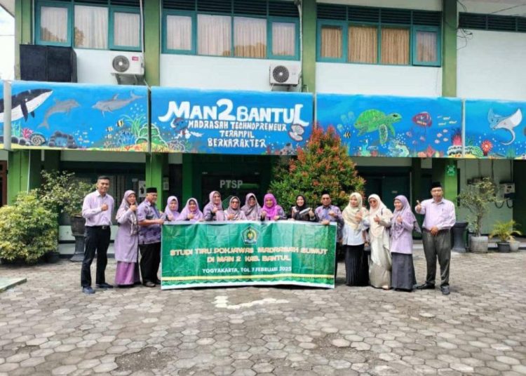 Pokjawas Madrasah Sumatera Utara Adakan Studi Tiru ke MAN 2 Bantul
