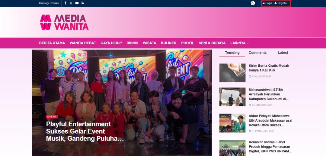 Kirim Berita Gratis Mudah Hanya 1 Kali Klik mediawanita.com