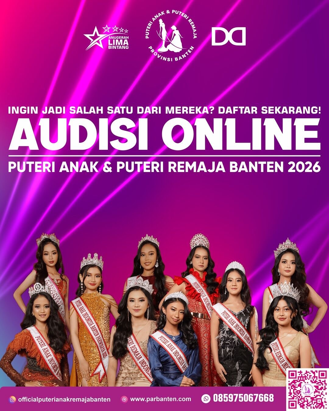 puteri anak dan remaja banten 2026