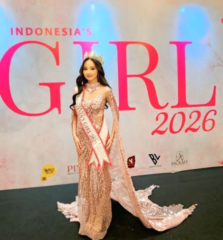 Chelsi Chiapinsky Heryadi – Puteri Remaja Indonesia Banten Best Gown 2025 Raih gelar 4th Runner Up Indonesia’s Girl 2025