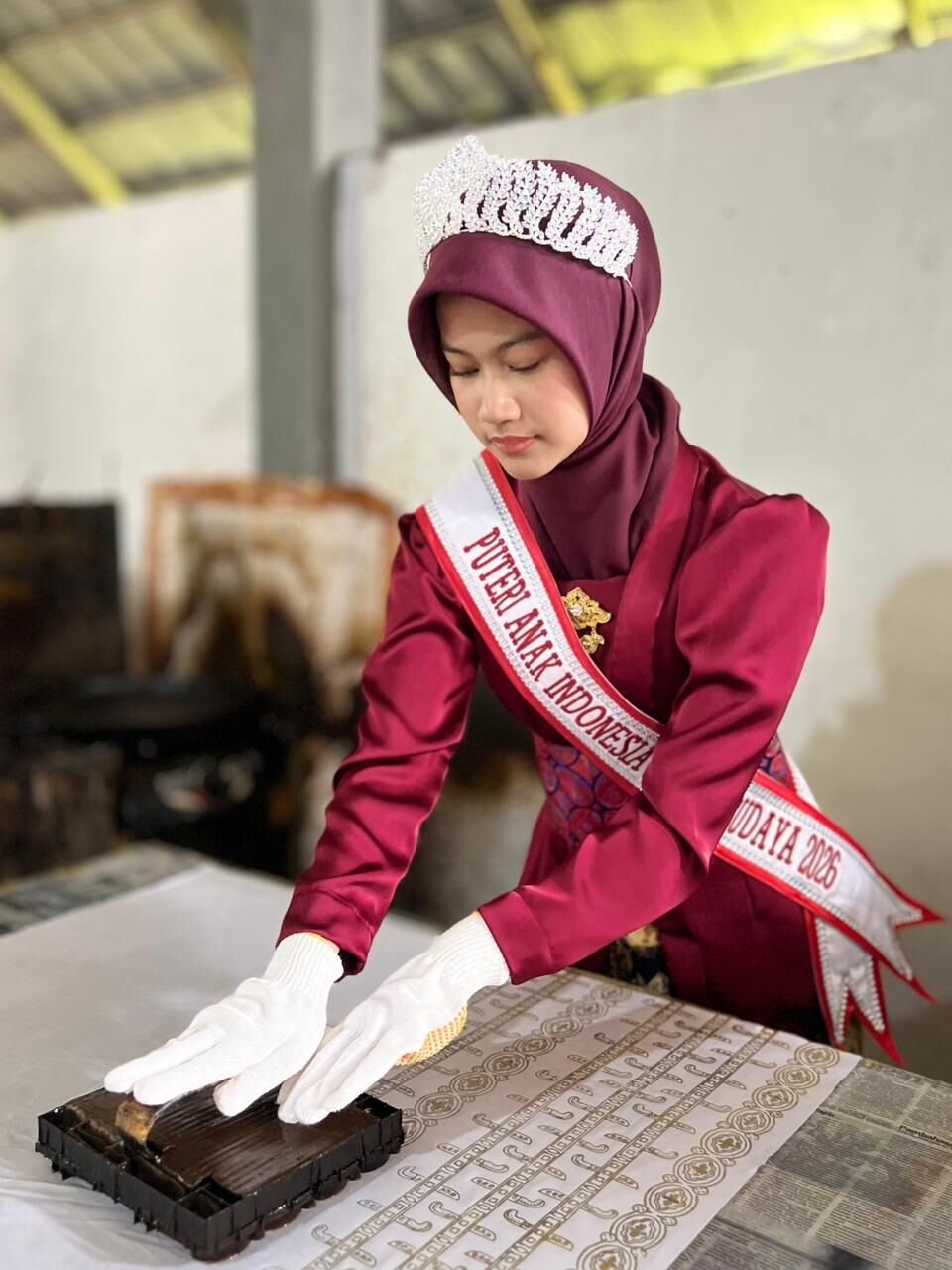 Salah Satu Kegiatan Hiranindya Heryunanisita Ichwan sebagai Puteri Anak Indonesia Banten Budaya 2026 dan Puteri Anak Indonesia Banten Favorite 2026
