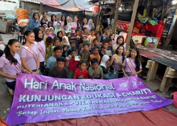 Definisi Real Beauty! Puteri Anak dan Puteri Remaja Banten 2026 dan juga dihadiri oleh Puteri Anak dan Remaja Indonesia Banten 2025 Rayakan Hari Anak Nasional Bareng Anak-Anak Lapak Pemulung