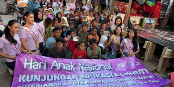 Definisi Real Beauty! Puteri Anak dan Puteri Remaja Banten 2026 dan juga dihadiri oleh Puteri Anak dan Remaja Indonesia Banten 2025 Rayakan Hari Anak Nasional Bareng Anak-Anak Lapak Pemulung