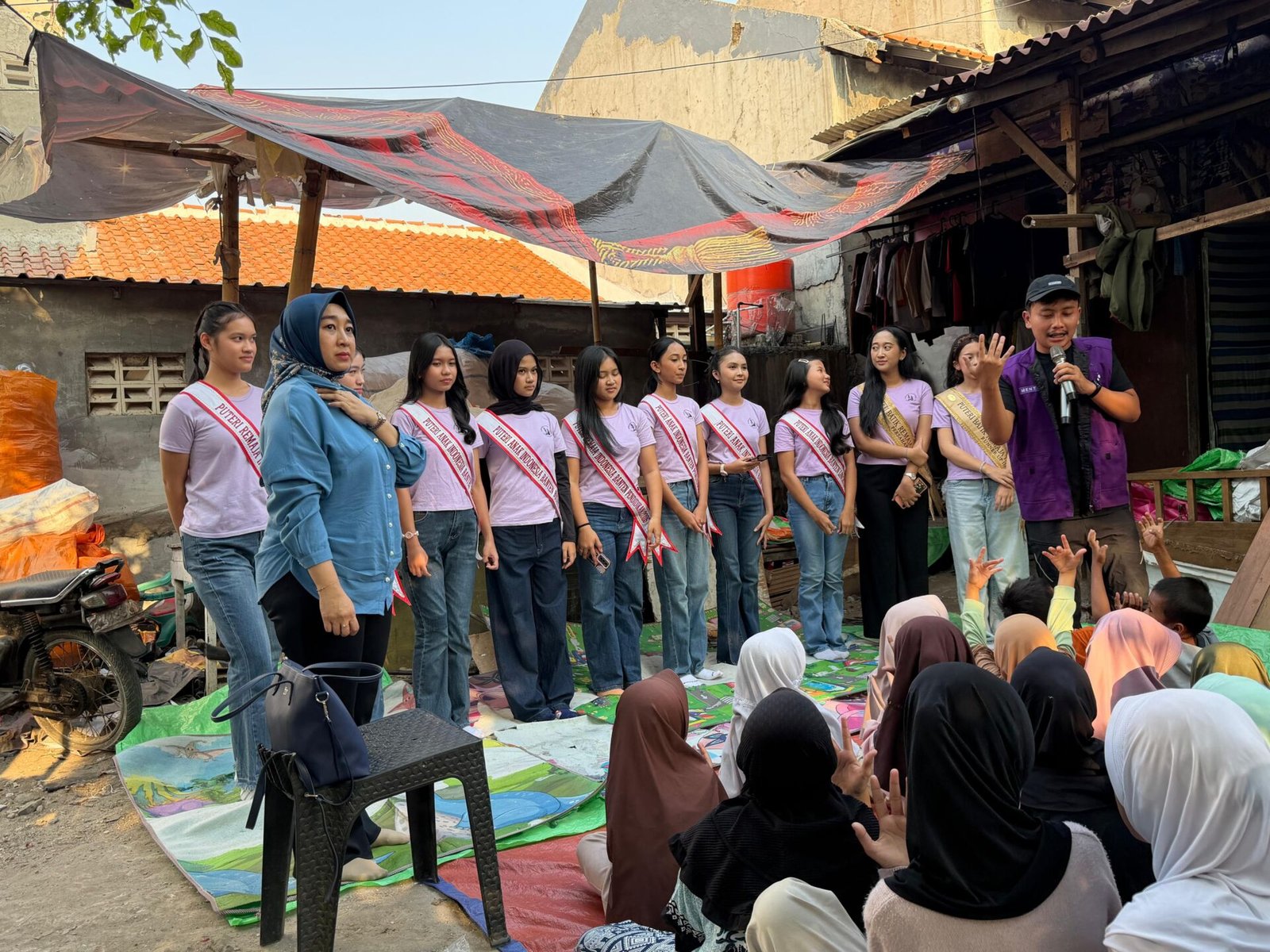 Definisi Real Beauty! Puteri Anak dan Puteri Remaja Banten 2026 dan juga dihadiri oleh Puteri Anak dan Remaja Indonesia Banten 2025 Rayakan Hari Anak Nasional Bareng Anak-Anak Lapak Pemulung