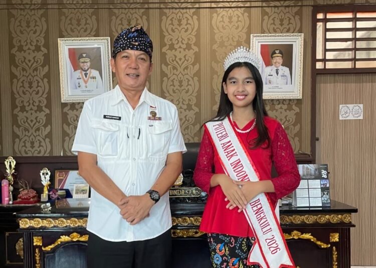 Bawa Pesan Self-Love, Auddrey Shaquilla Siap Harumkan Bengkulu di Ajang Puteri Anak Indonesia 2026