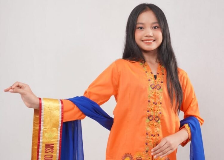 Azzahra El Azka, Wakili DKI Jakarta di Miss Cultural Junior 2026